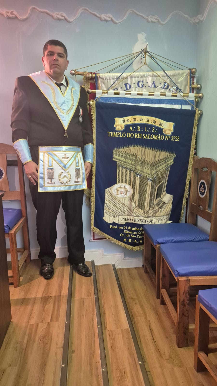 Venerável Mestre Anderson Aparecido de Souza 2025-2027